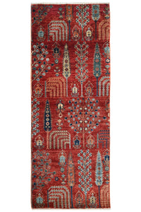 Afghan Khorjin Rug, 76 x 196 cm
