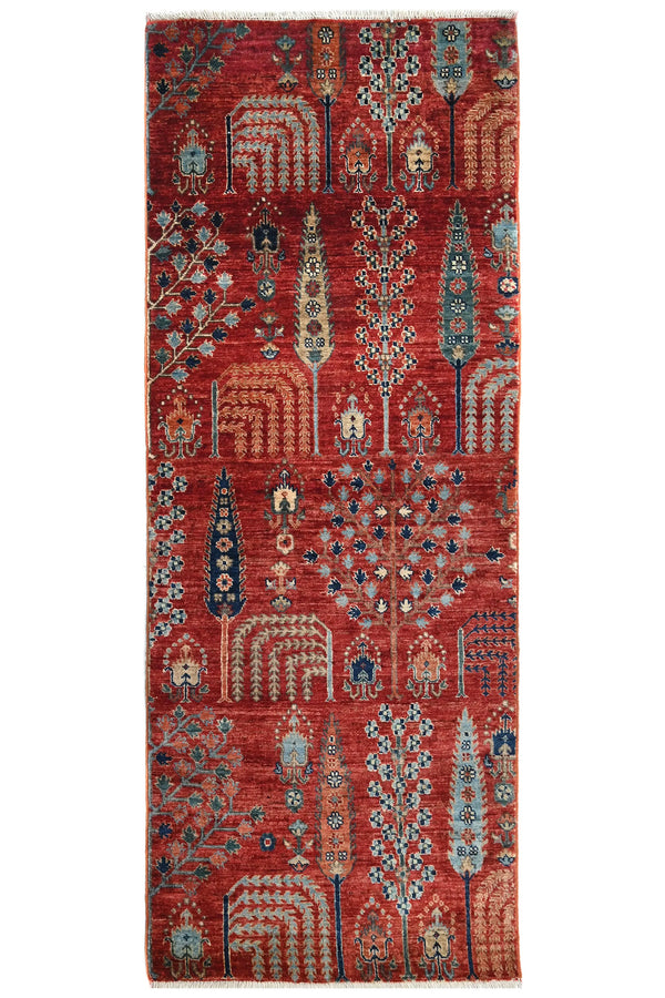 Afghan Khorjin Rug, 76 x 196 cm