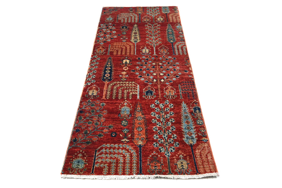 Afghan Khorjin Rug, 76 x 196 cm