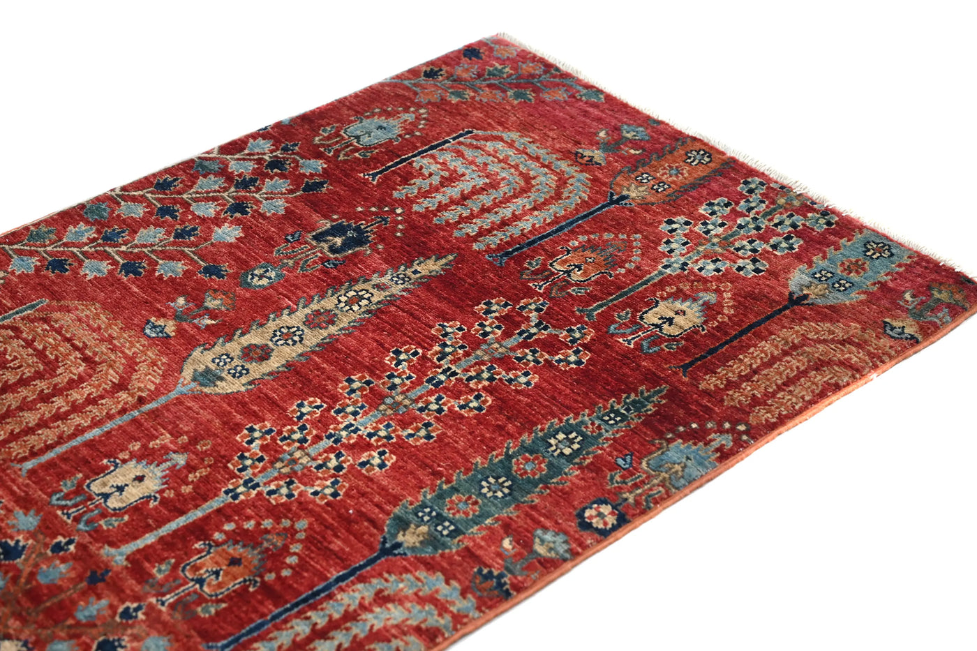 Khorjin Afghan Runner Rug – Marine Frame