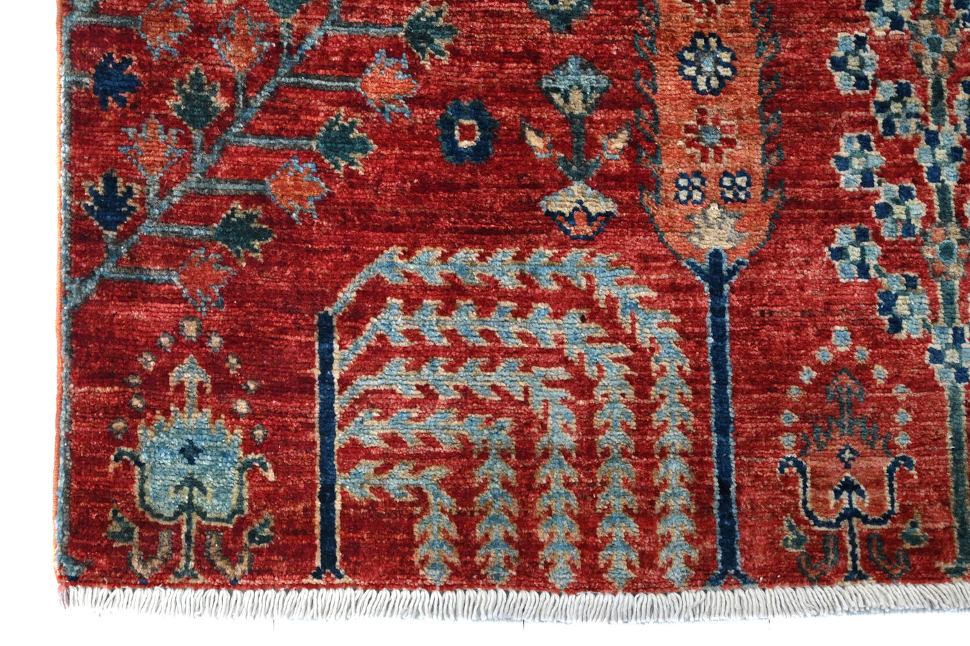 Khorjin Afghan Runner Rug – Marine Frame