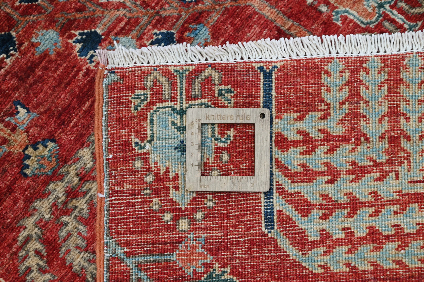 Khorjin Afghan Runner Rug – Marine Frame