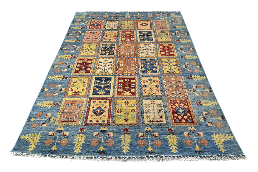 Khorjin Afghan Rug – Azure Alcoves