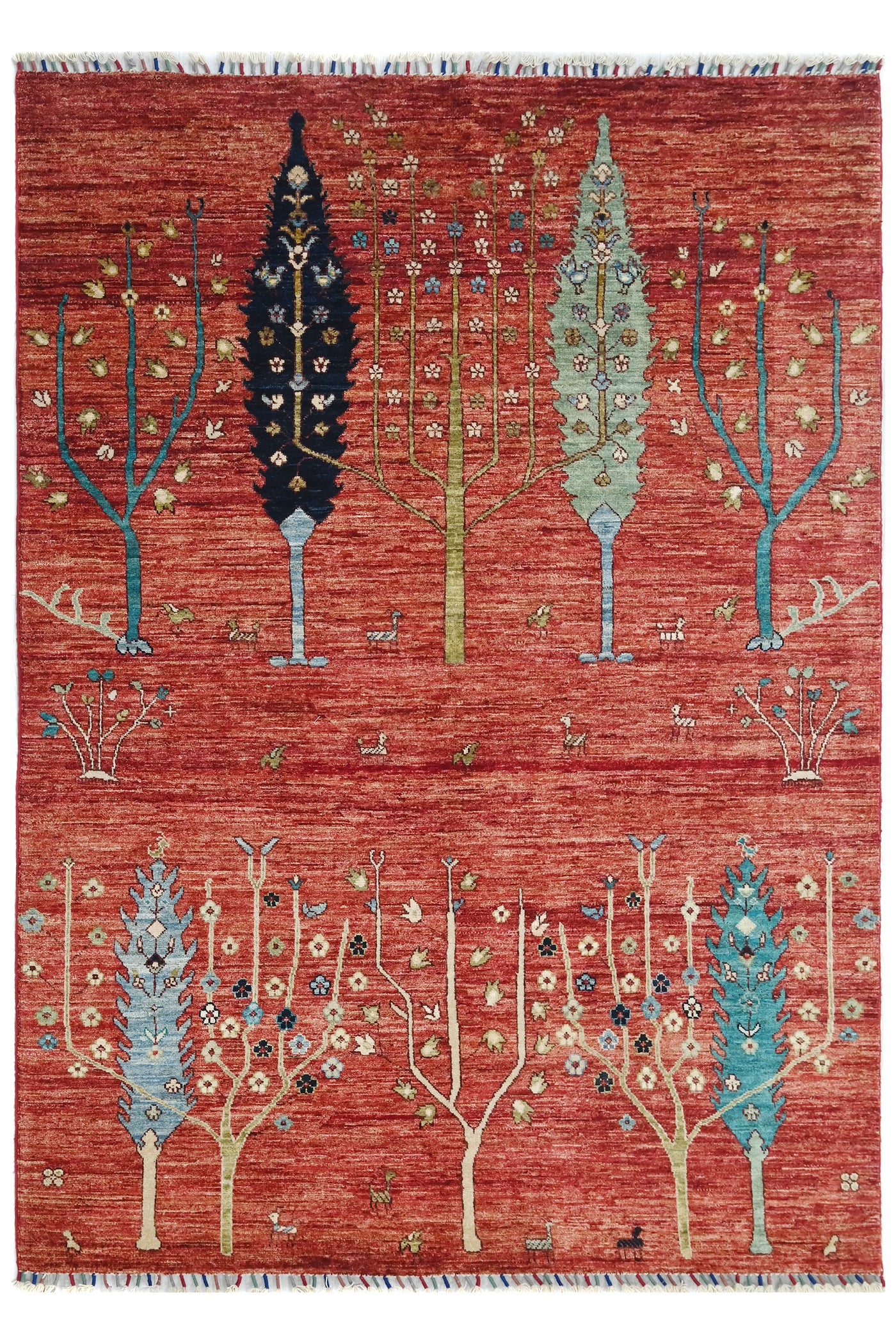 Khorjin Afghan Rug – Auburn Arbor