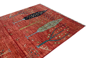 Afghan Khorjin Rug, 167 x 237 cm