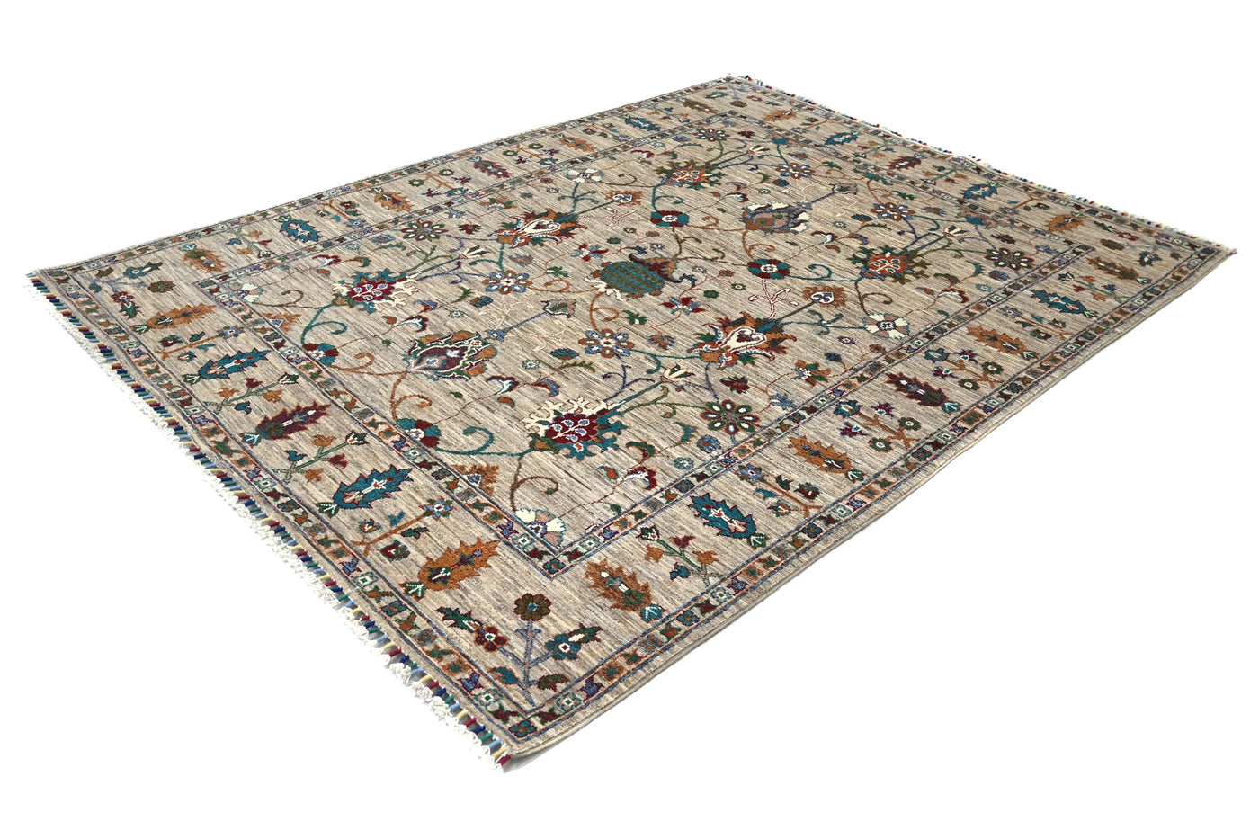 Khorjin Afghan Rug – Ivory Gallery
