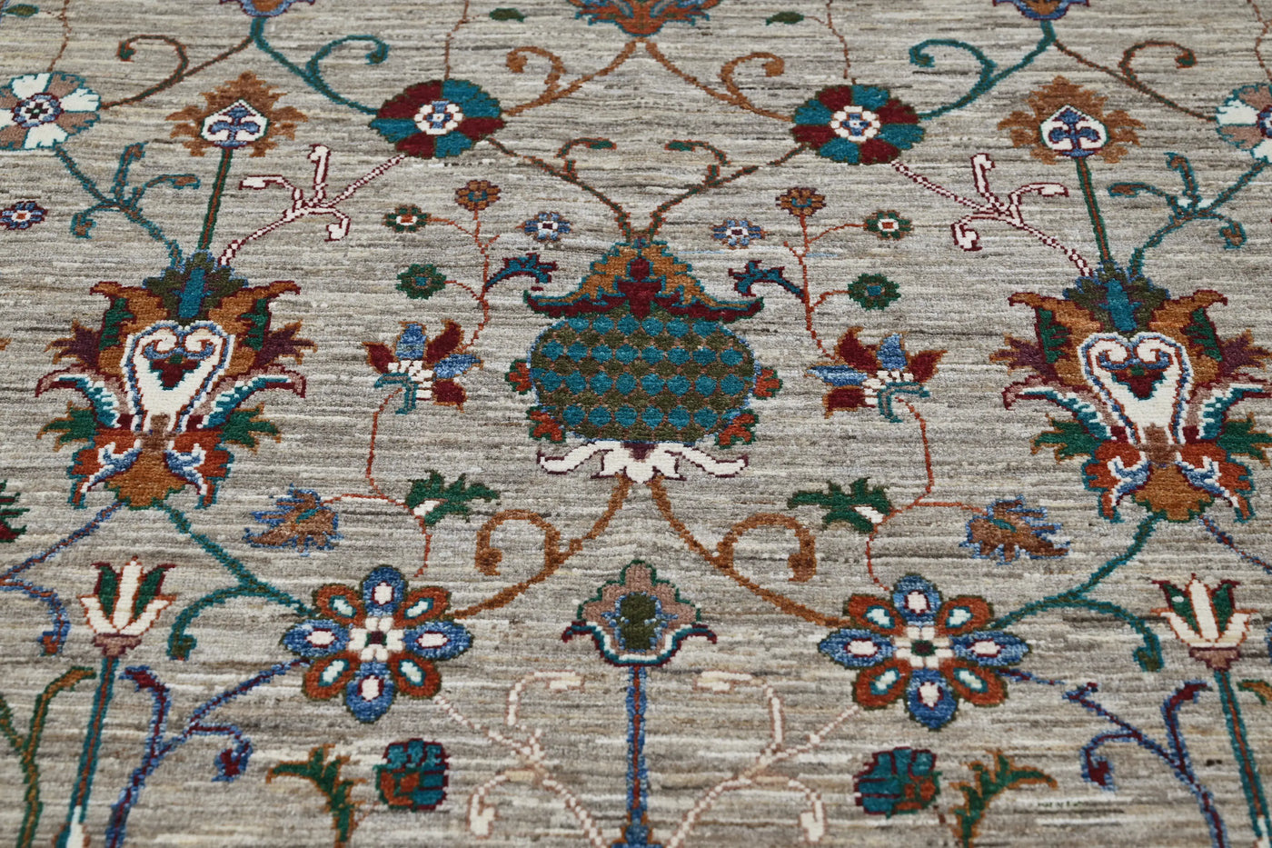 Khorjin Afghan Rug – Ivory Gallery