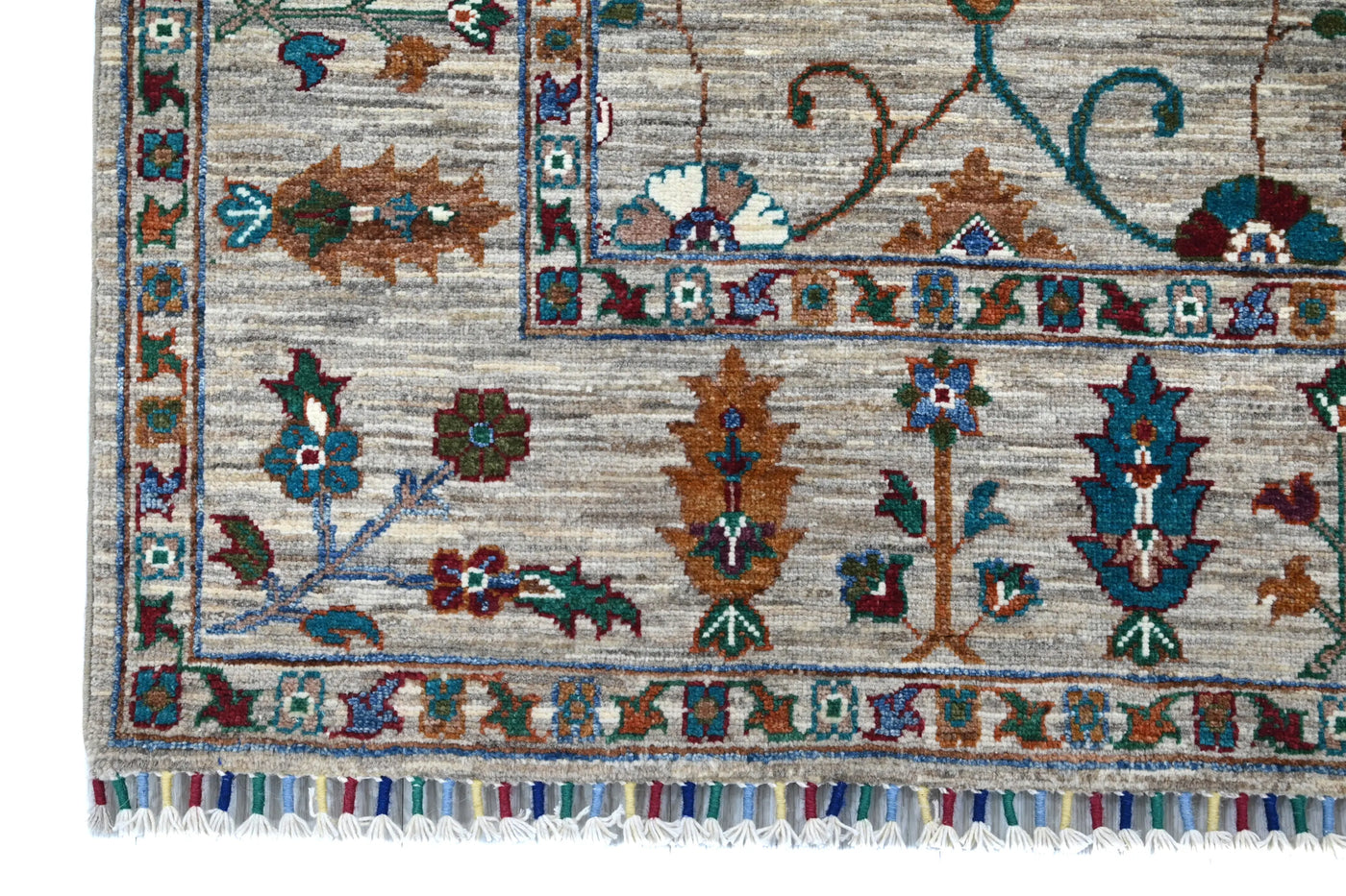 Khorjin Afghan Rug – Ivory Gallery