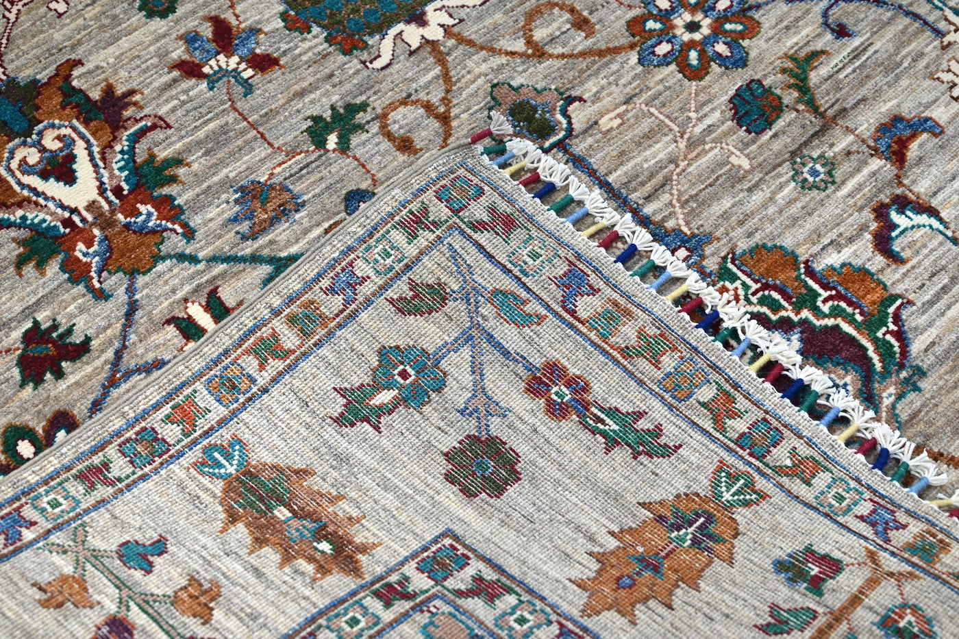 Khorjin Afghan Rug – Ivory Gallery
