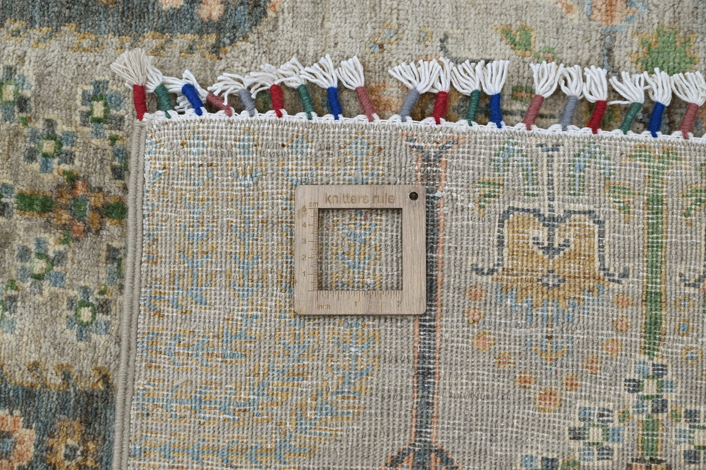 Khorjin Afghan Rug – Wheat Grove