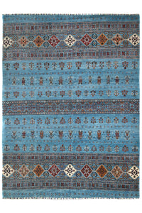 Khorjin Afghan Rug – Oceanic Bands