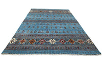 Khorjin Afghan Rug – Oceanic Bands