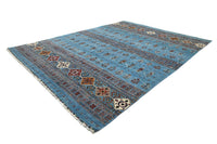 Khorjin Afghan Rug – Oceanic Bands