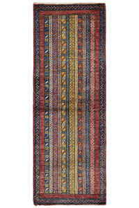 Afghan Khorjin Rug, 70 x 194 cm