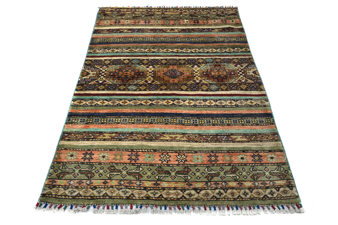 Khorjin Afghan Rug – Verdant Folio