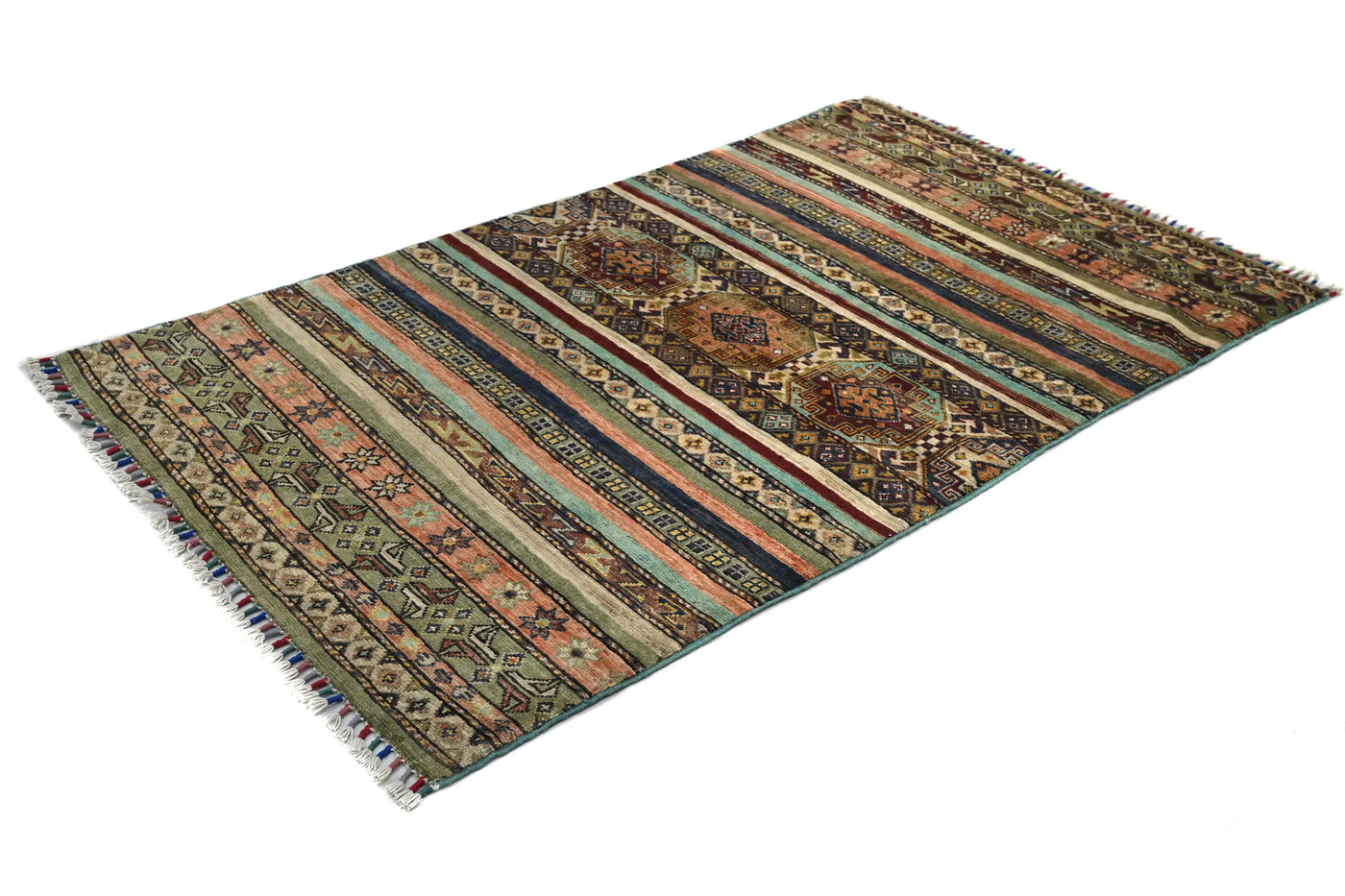 Khorjin Afghan Rug – Verdant Folio