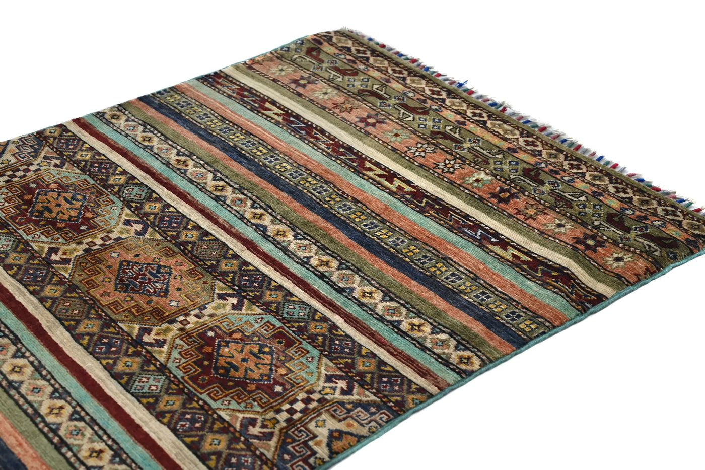 Khorjin Afghan Rug – Verdant Folio