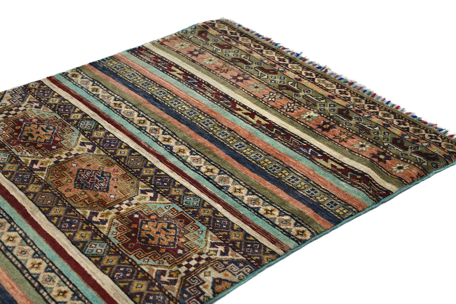Afghan Khorjin Rug, 97 x 160 cm