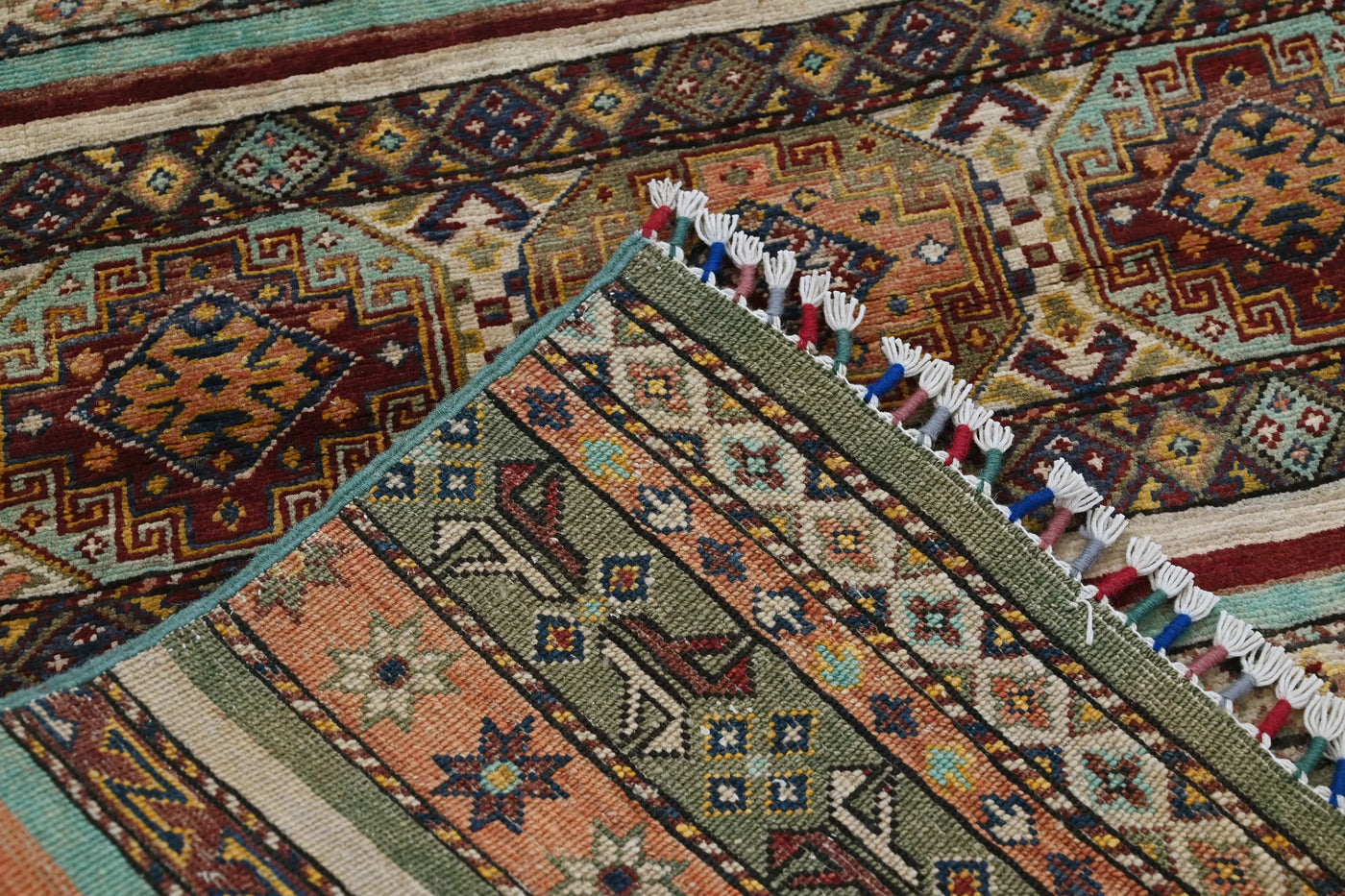 Khorjin Afghan Rug – Verdant Folio