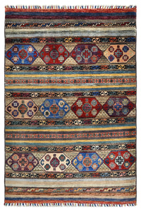Afghan Khorjin Rug, 97 x 148 cm