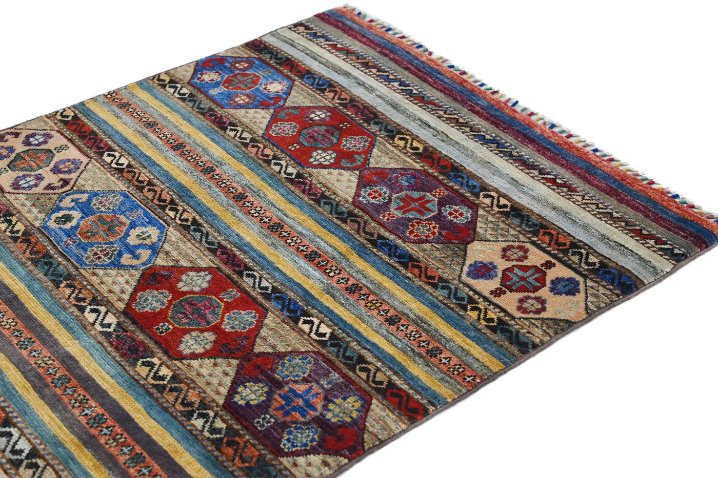 Khorjin Afghan Rug – Ivory Archive
