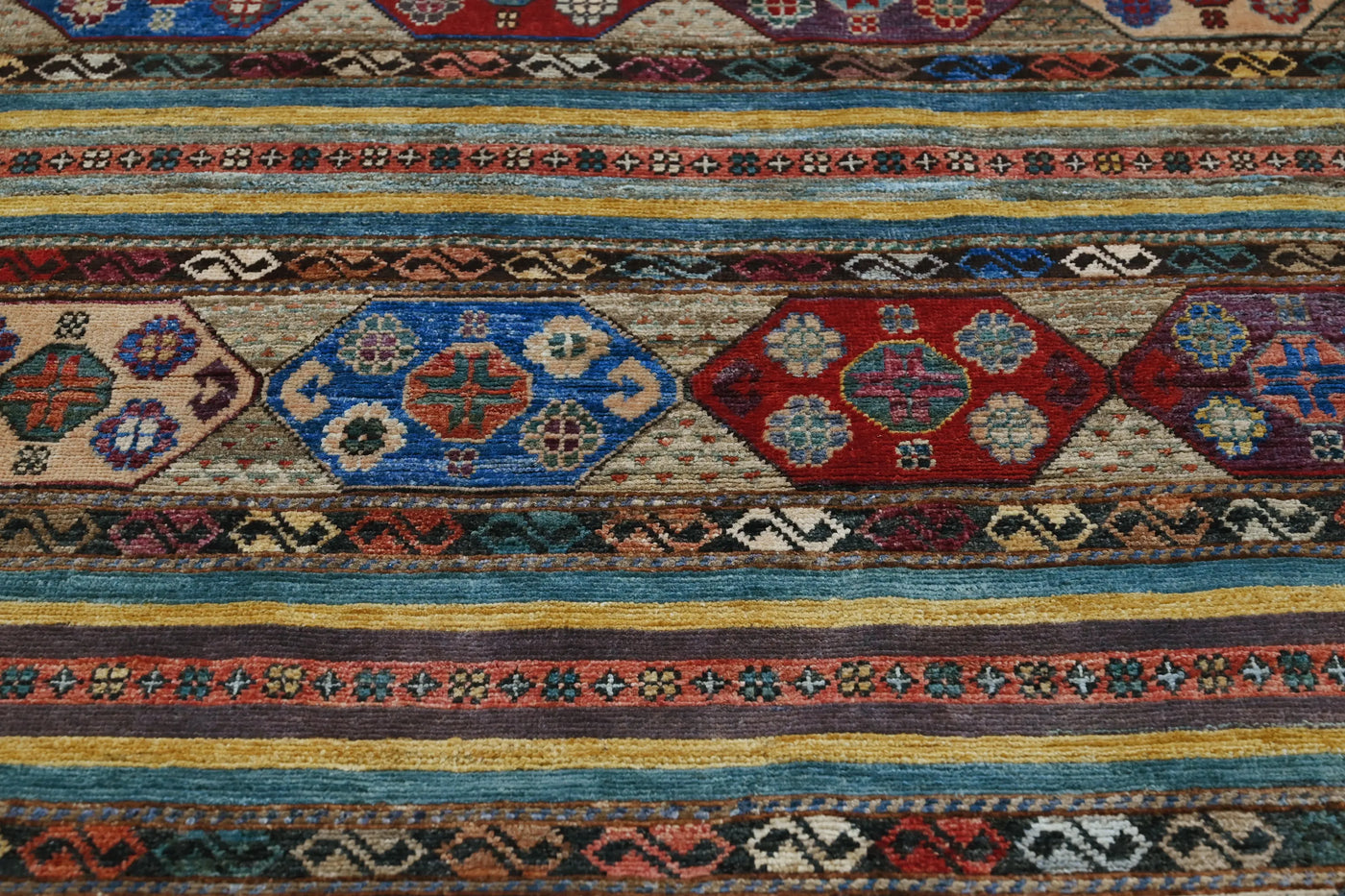 Khorjin Afghan Rug – Ivory Archive