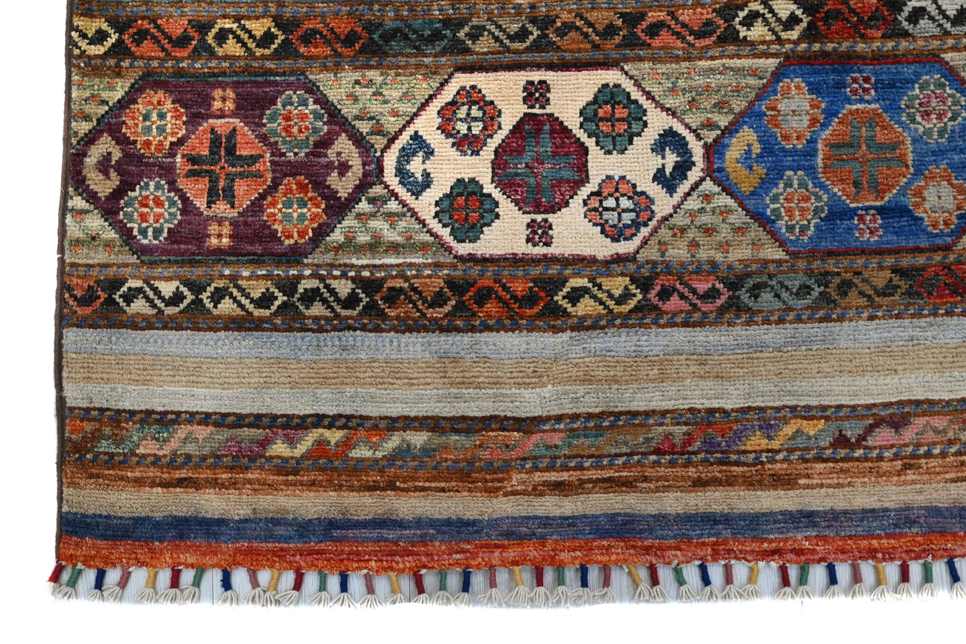 Khorjin Afghan Rug – Ivory Archive