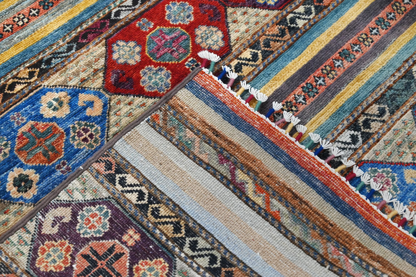 Khorjin Afghan Rug – Ivory Archive
