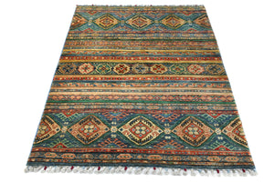 Afghan Khorjin Rug, 100 x 154 cm