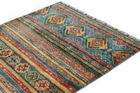 Khorjin Afghan Rug – Azure Terraces