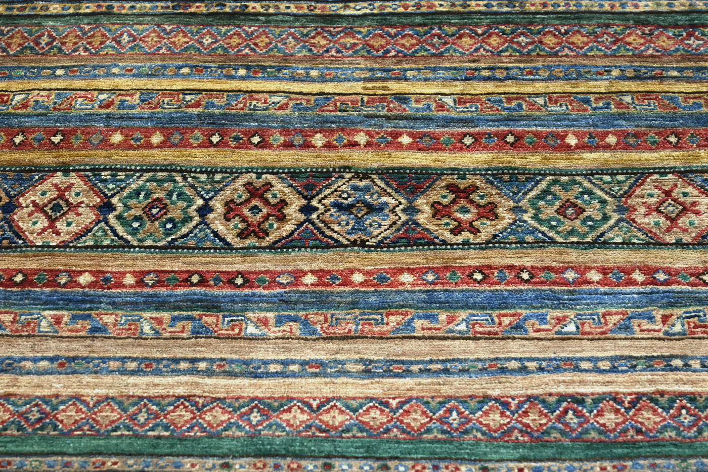 Khorjin Afghan Rug – Teal Caravan