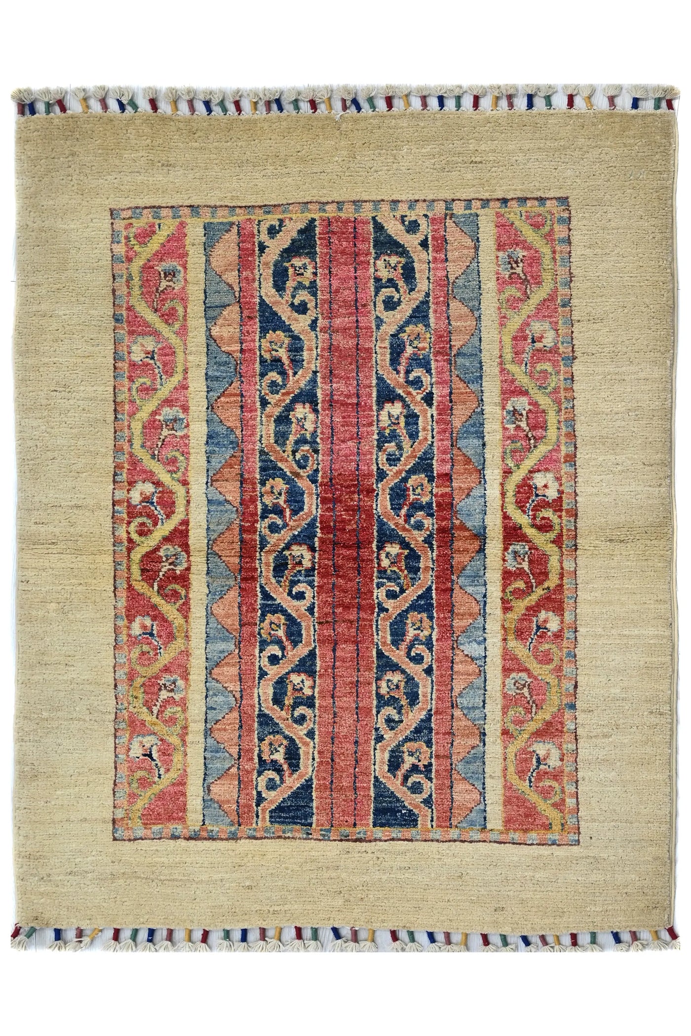 Khorjin Afghan Rug – Cedar Keepsake