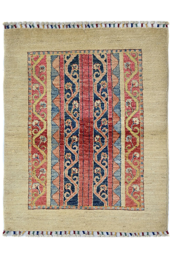 Afghan Khorjin Rug, 84 x 109 cm