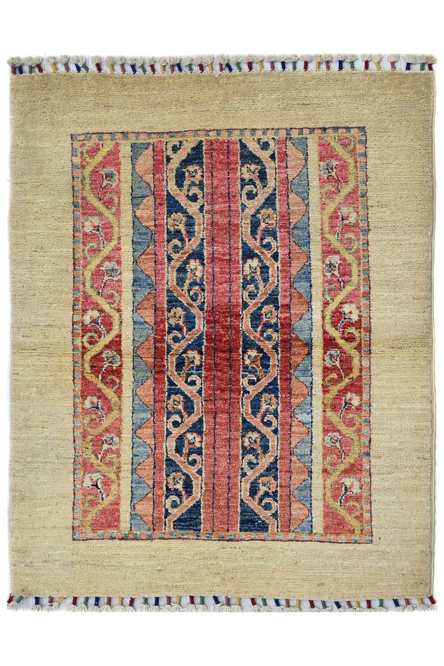 Afghan Khorjin Rug, 84 x 109 cm