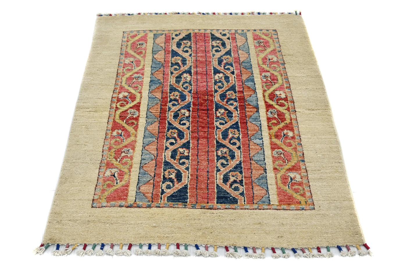 Khorjin Afghan Rug – Cedar Keepsake
