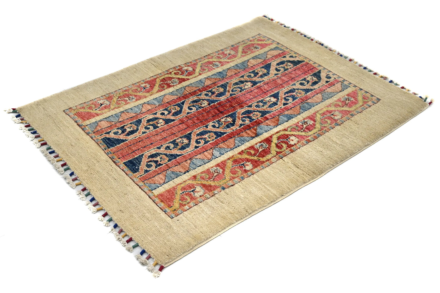 Khorjin Afghan Rug – Cedar Keepsake