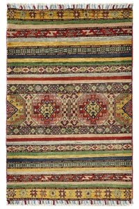 Khorjin Afghan Rug – Amber Terraces