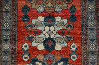 Khorjin Afghan Runner – Crimson Garlands
