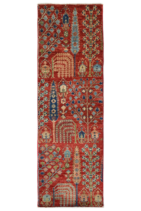 Afghan Khorjin Rug, 58 x 178 cm