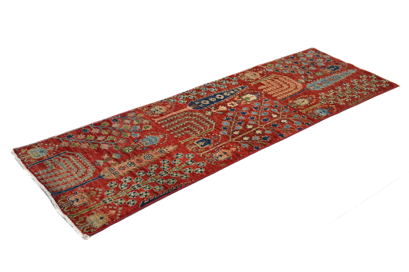 Khorjin Afghan Runner Rug – Marine Arbor