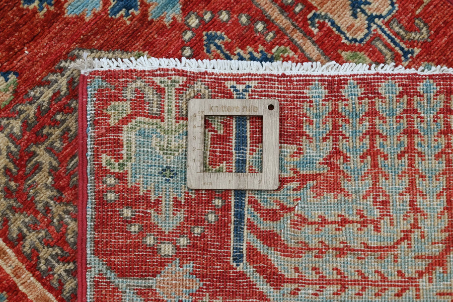 Khorjin Afghan Rug – Crimson Groves
