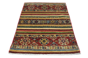 Afghan Khorjin Rug, 84 x 125 cm