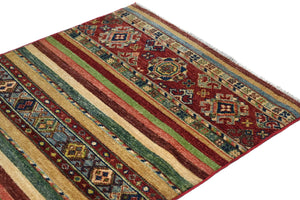 Afghan Khorjin Rug, 84 x 125 cm