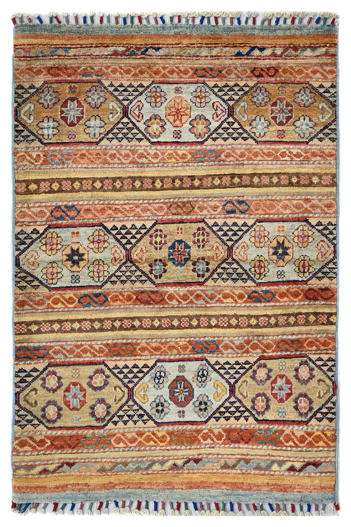 Khorjin Afghan Rug – Rosewood Folio