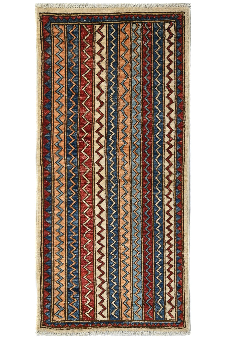 Afghan Khorjin Rug, 68 x 145 cm