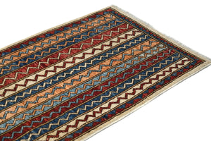 Afghan Khorjin Rug, 68 x 145 cm