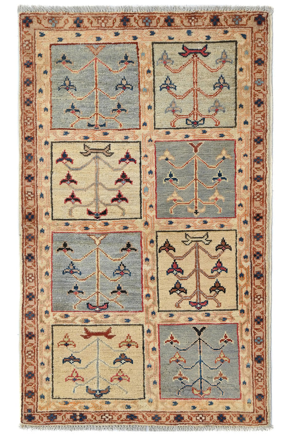 Afghan Khorjin Rug, 75 x 125 cm