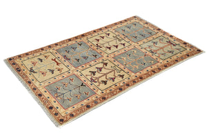 Afghan Khorjin Rug, 75 x 125 cm