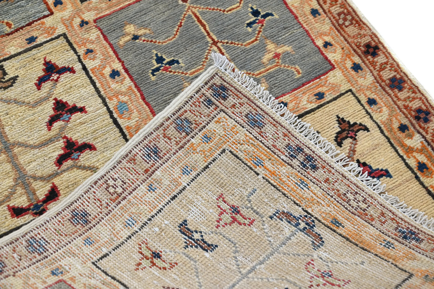 Khorjin Afghan Rug – Claret Patchwork