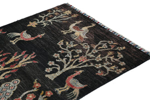 Afghan Khorjin Rug, 88 x 124 cm